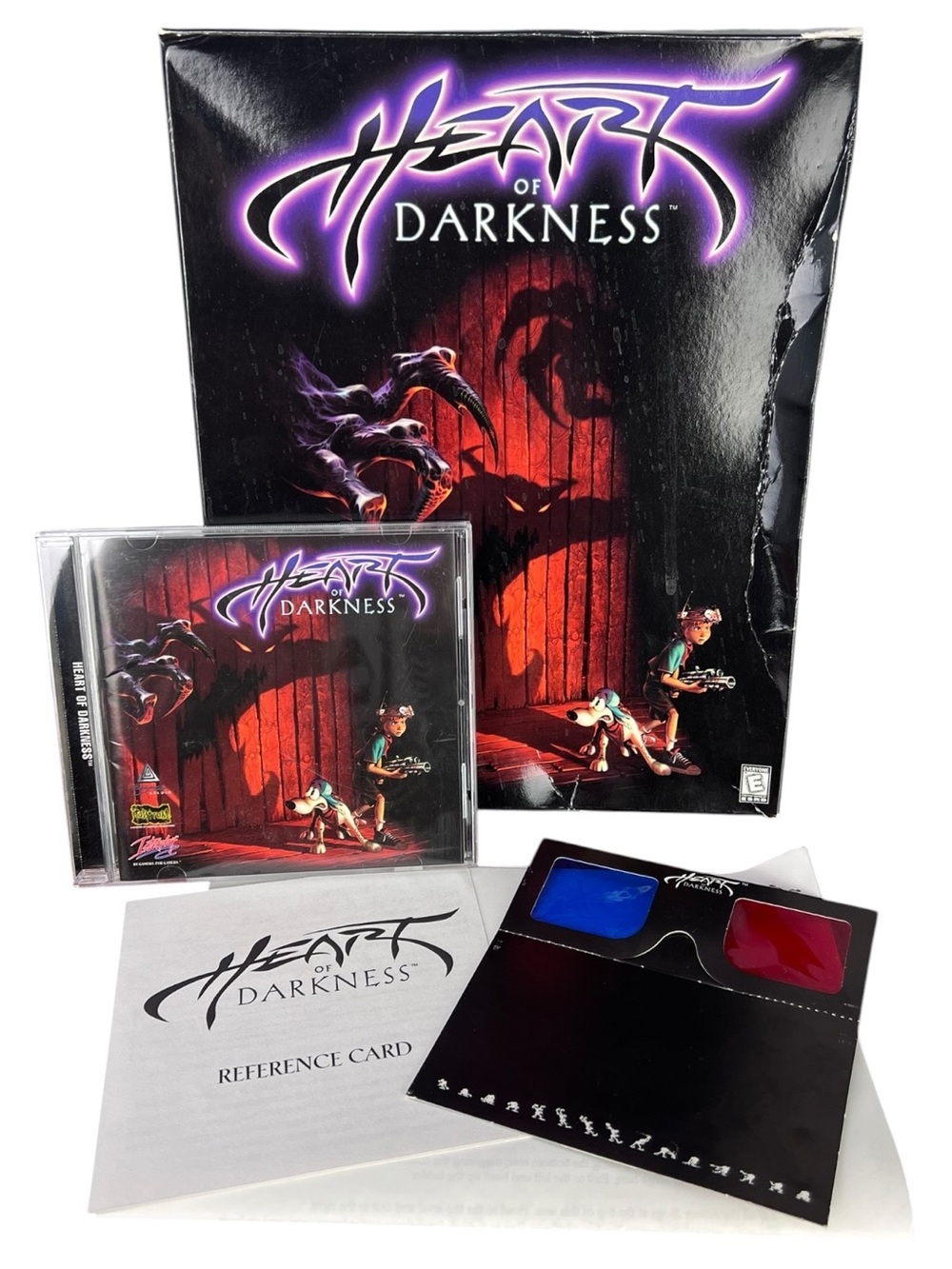 Heart of Darkness PC Game (CD-Rom, 1998, Interplay) Adventure classic